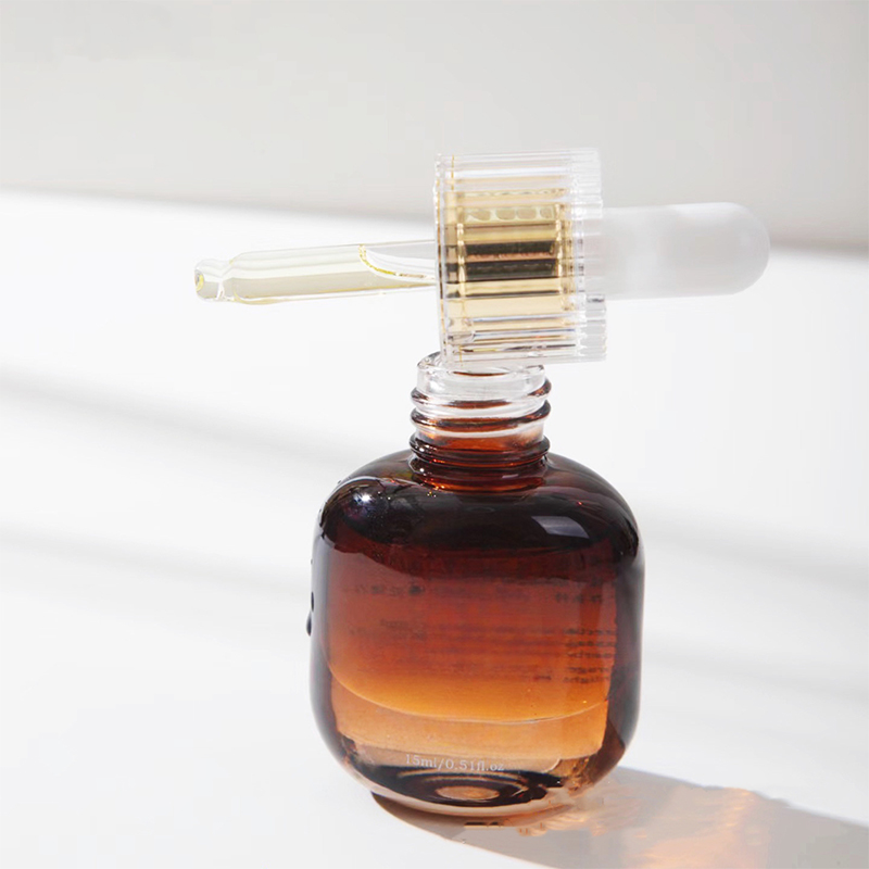 Amber Siyah Kişisel Cilt Bakımı Cam Damlalık Şişeler Amber Siyah Kişisel Cilt Bakımı Cam Damlalık Şişeler