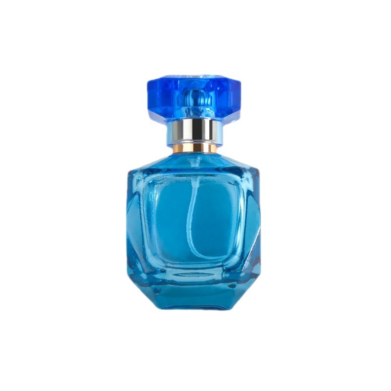 Mavi Boş Cam Sprey Parfüm Şişeleri Ambalaj Cam Şişe Mavi Boş Cam Sprey Parfüm Şişeleri Ambalaj Cam Şişe