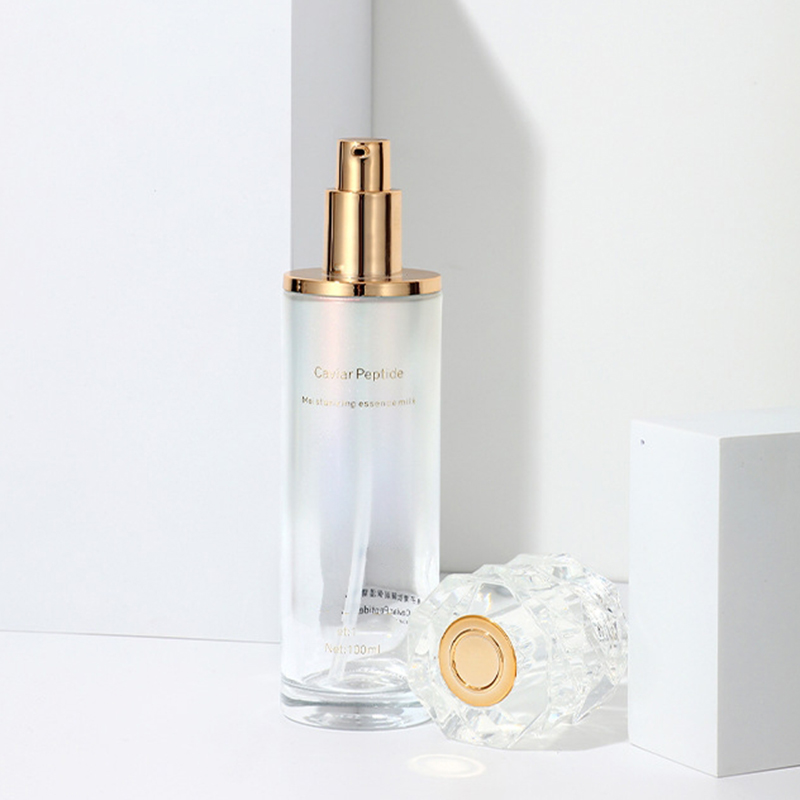 Renkli Degrade Kozmetik Ambalaj Seti Baskılı Boş Yüz Kremi Kavanoz Cilt Bakımı Cam Losyon Pompalı Şişe Renkli Degrade Kozmetik Ambalaj Seti Baskılı Boş Yüz Kremi Kavanoz Cilt Bakımı Cam Losyon Pompalı Şişe