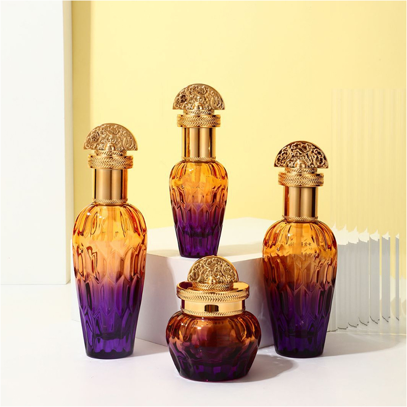 Buzlu Şeffaf Cam Cilt Bakımı Ambalaj Kozmetik Kapları Damlalık Pompalı Cam Losyon Şişesi Buzlu Şeffaf Cam Cilt Bakımı Ambalaj Kozmetik Kapları Damlalık Pompalı Cam Losyon Şişesi