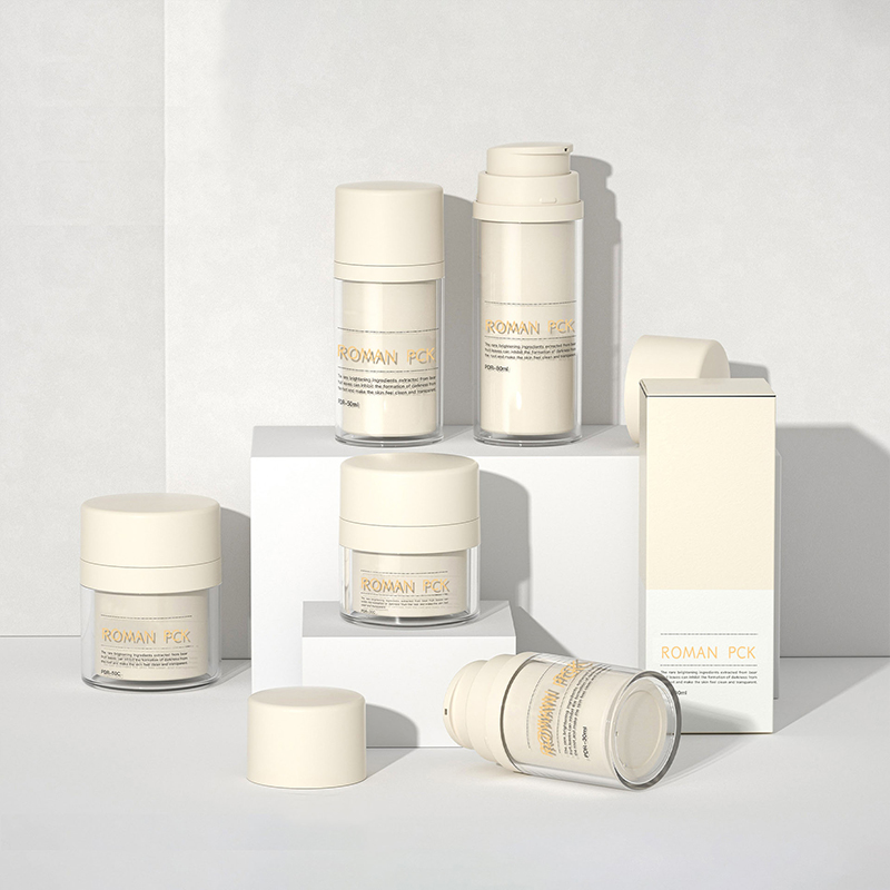 Havasız Şişe 30ml 50ml 50ml 100ml Akrilik Havasız Şişe Cilt Bakımı Havasız Pompa Şişe Kozmetik Güneş Koruyucu Cilt Bakımı Fondöten Losyon