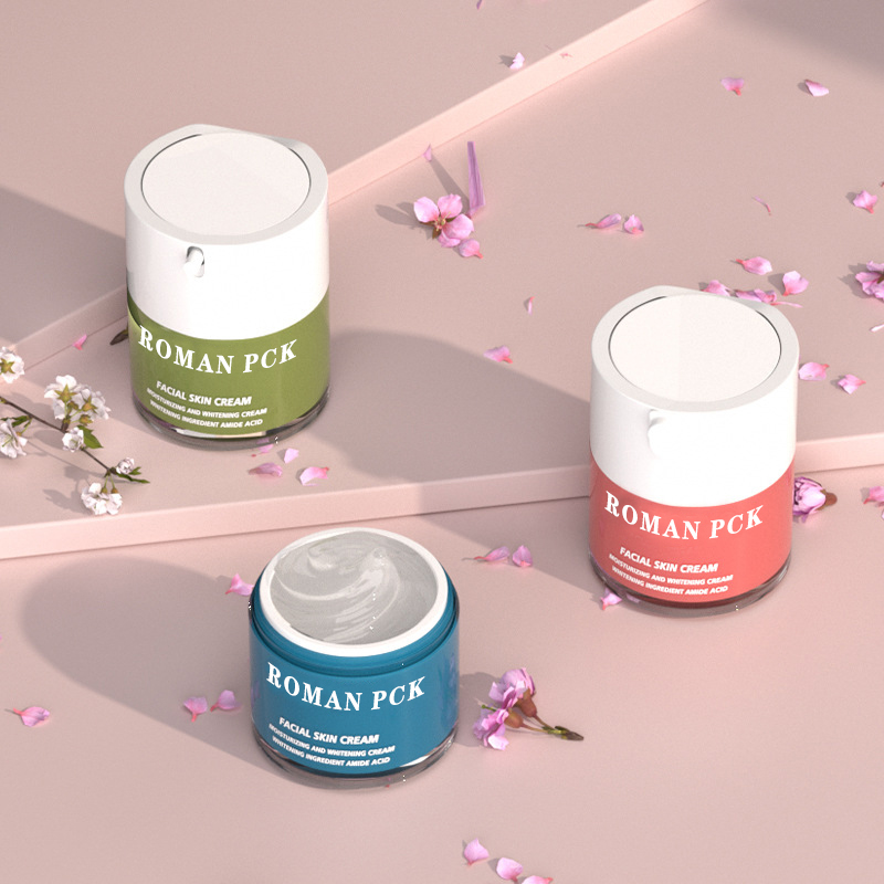 15g 30g 30ml 50ml 100ml Plastik Cilt Bakımı Yüz Kremi Havasız Kavanoz AS Kapaklı Losyon Özü Serum Krem