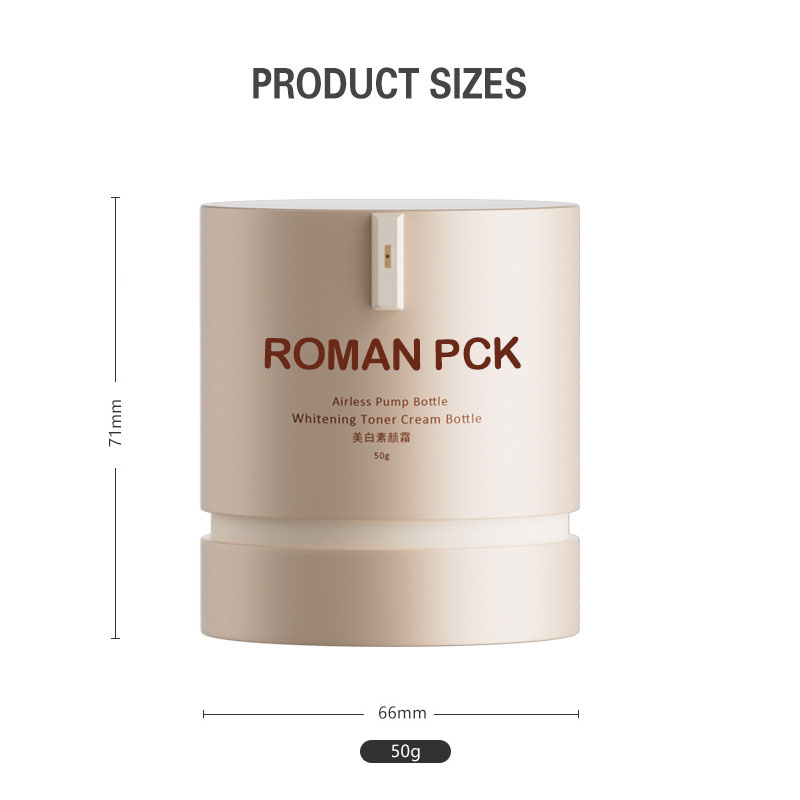 Silindirik Havasız Şişe PP Boş 15g 30g 50g Kozmetik Yüz Kremi Cilt Bakımı Fondöten Güneş Koruyucu Buzlu Vakum Pompası Kavanozları Silindirik Havasız Şişe PP Boş 15g 30g 50g Kozmetik Yüz Kremi Cilt Bakımı Fondöten Güneş Koruyucu Buzlu Vakum Pompası Kavanozları