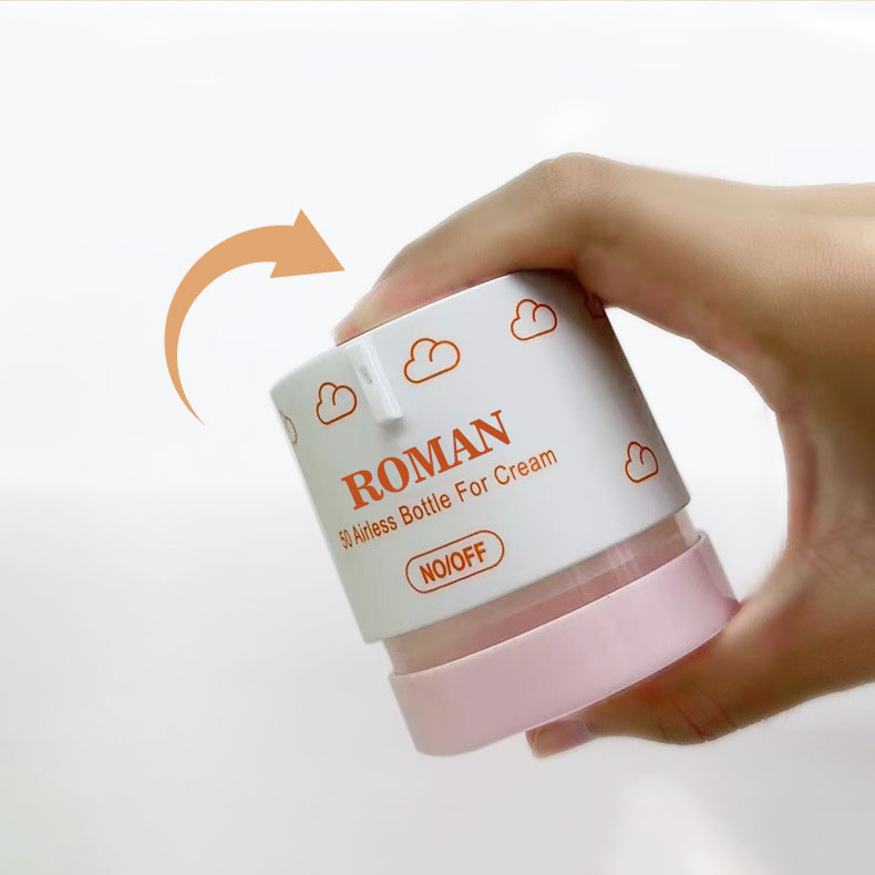 Silindirik Havasız Şişe PP Boş 15g 30g 50g Kozmetik Yüz Kremi Cilt Bakımı Fondöten Güneş Koruyucu Buzlu Vakum Pompası Kavanozları Silindirik Havasız Şişe PP Boş 15g 30g 50g Kozmetik Yüz Kremi Cilt Bakımı Fondöten Güneş Koruyucu Buzlu Vakum Pompası Kavanozları