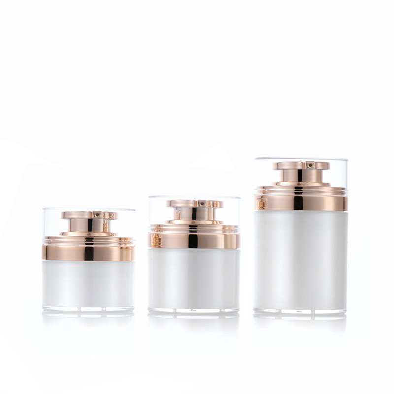 Altın 15g 30g 50g 100g Kişisel Bakım Kremi Havasız Kavanoz Plastik Doldurulabilir Havasız Pompa Havasız Kavanoz Altın 15g 30g 50g 100g Kişisel Bakım Kremi Havasız Kavanoz Plastik Doldurulabilir Havasız Pompa Havasız Kavanoz