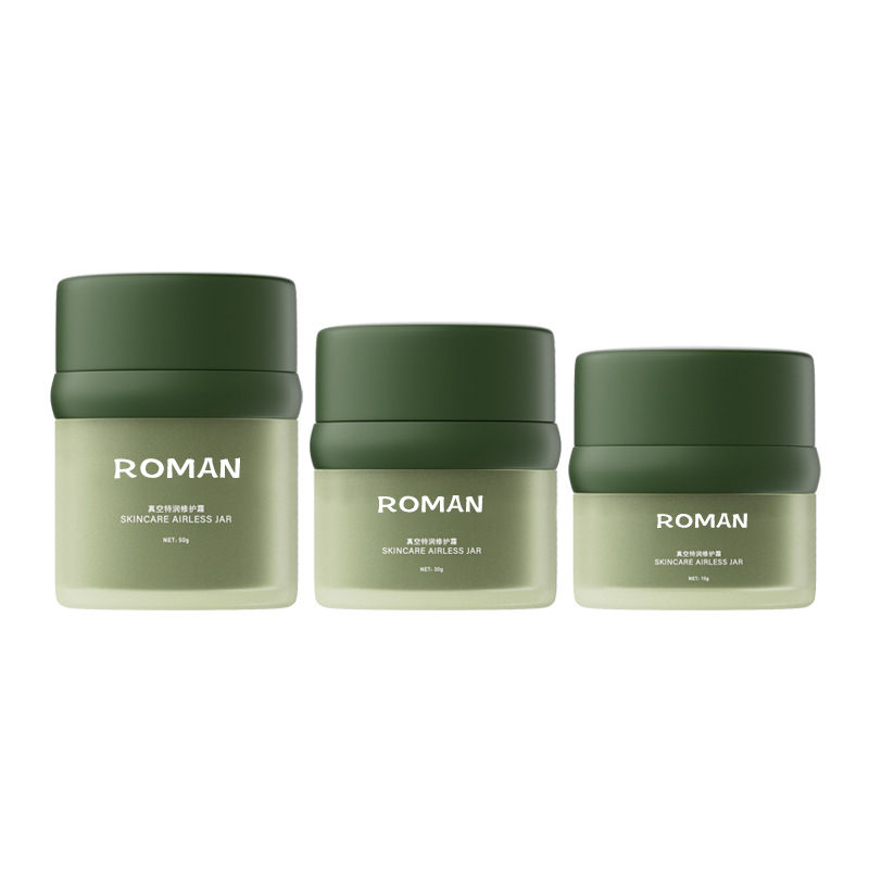 Taşınabilir Havasız Kavanoz Kozmetik Cilt Bakımı Yüz Kremi Kabı Boş Silindir Havasız Losyon Şişesi 15ml 30ml 50ml Taşınabilir Havasız Kavanoz Kozmetik Cilt Bakımı Yüz Kremi Kabı Boş Silindir Havasız Losyon Şişesi 15ml 30ml 50ml