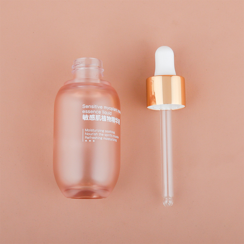 Cilt Bakımı Esansiyel Yağı Serum Şişesi 1oz 2oz 4 oz 100ml 5ml 10ml 30ml Yeşil Bule Mat Tentür Damlalıklı Boston Plastik büyük göbek Şişe