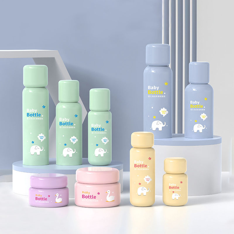 50ml 100ml 120ml 150ml 200ml PET Plastik Kozmetik Alt Şişe Güneş Koruyucu Dezenfektan Nem Mist Sprey Parfüm Uçucu Yağ Kullanımı