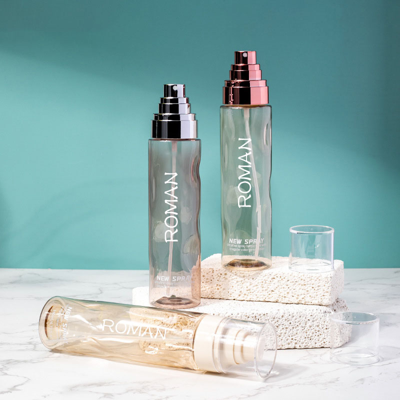 Temizle Yuvarlak Kozmetik Plastik Sprey Toner Şişeleri Boş 100 ml 120 ml Altın Gümüş Serum Pompa Şişesi ile Vakıf Vücut Losyonu Temizle Yuvarlak Kozmetik Plastik Sprey Toner Şişeleri Boş 100 ml 120 ml Altın Gümüş Serum Pompa Şişesi ile Vakıf Vücut Losyonu