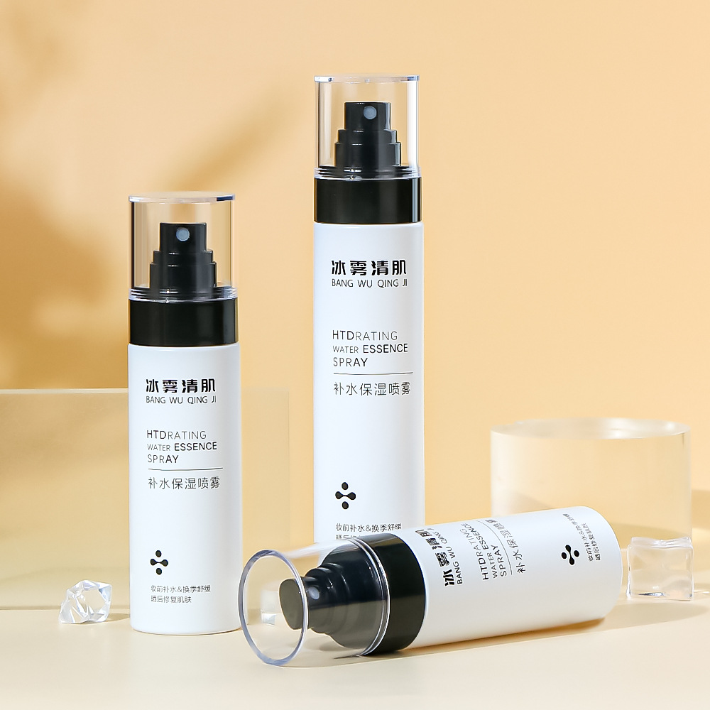 Beyaz Kalın duvarlı 80ml 100ml 120ml 150ml PET Plastik Boş Vücut İnce Mist Sprey Şişesi Parfüm Nemlendirici Su için Beyaz Kalın duvarlı 80ml 100ml 120ml 150ml PET Plastik Boş Vücut İnce Mist Sprey Şişesi Parfüm Nemlendirici Su için