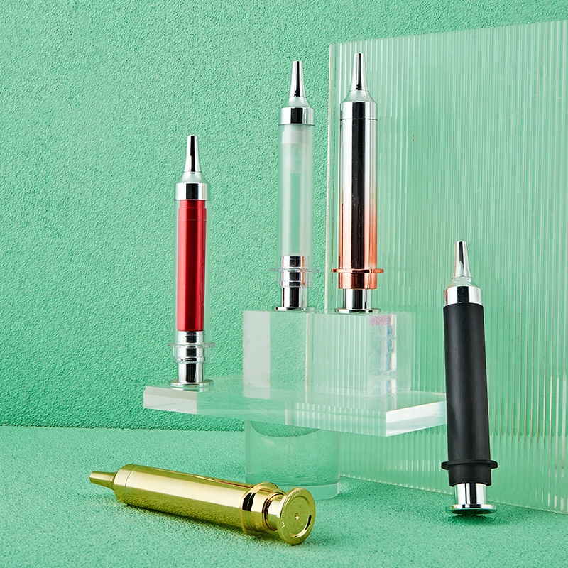 10ml 15ml 20ml Kozmetik Göz Serumu Krem Enjeksiyon Tüpü Şırınga Şekilli Havasız Şişe 10ml 15ml 20ml Kozmetik Göz Serumu Krem Enjeksiyon Tüpü Şırınga Şekilli Havasız Şişe