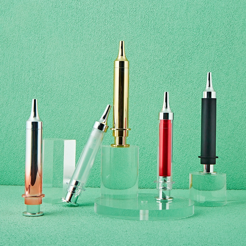 10ml 15ml 20ml Kozmetik Göz Serumu Krem Enjeksiyon Tüpü Şırınga Şekilli Havasız Şişe 10ml 15ml 20ml Kozmetik Göz Serumu Krem Enjeksiyon Tüpü Şırınga Şekilli Havasız Şişe