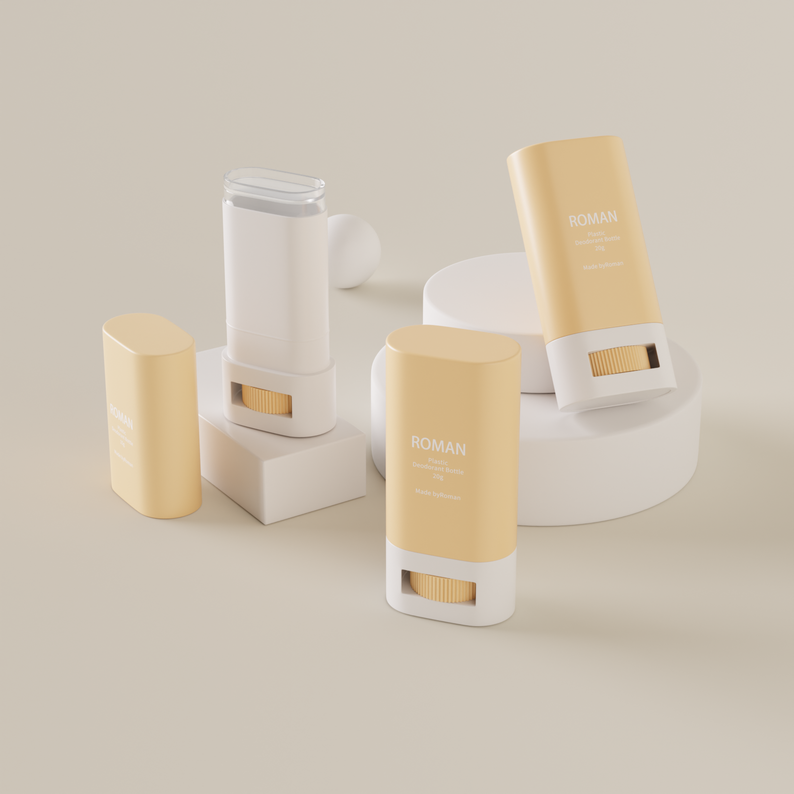 Bel Şeklinde Oem Odm Üst Dolum Ambalajı Renkli Boş Kıvrımlı Plastik Şeffaf Katı Deodorant Kabı Bel Şeklinde Oem Odm Üst Dolum Ambalajı Renkli Boş Kıvrımlı Plastik Şeffaf Katı Deodorant Kabı