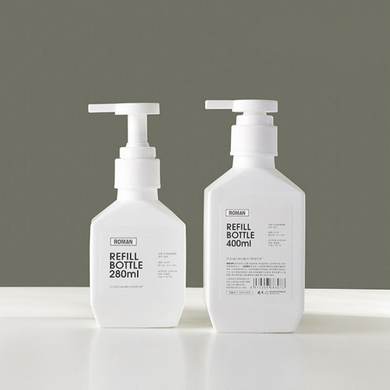 300ml 400ml 600ml PE Plastik Losyon Şişeleri Şampuan Şişeleri Kozmetik Ambalaj için Vücut Yıkama Losyonu Vücut Süt Şişesi 300ml 400ml 600ml PE Plastik Losyon Şişeleri Şampuan Şişeleri Kozmetik Ambalaj için Vücut Yıkama Losyonu Vücut Süt Şişesi