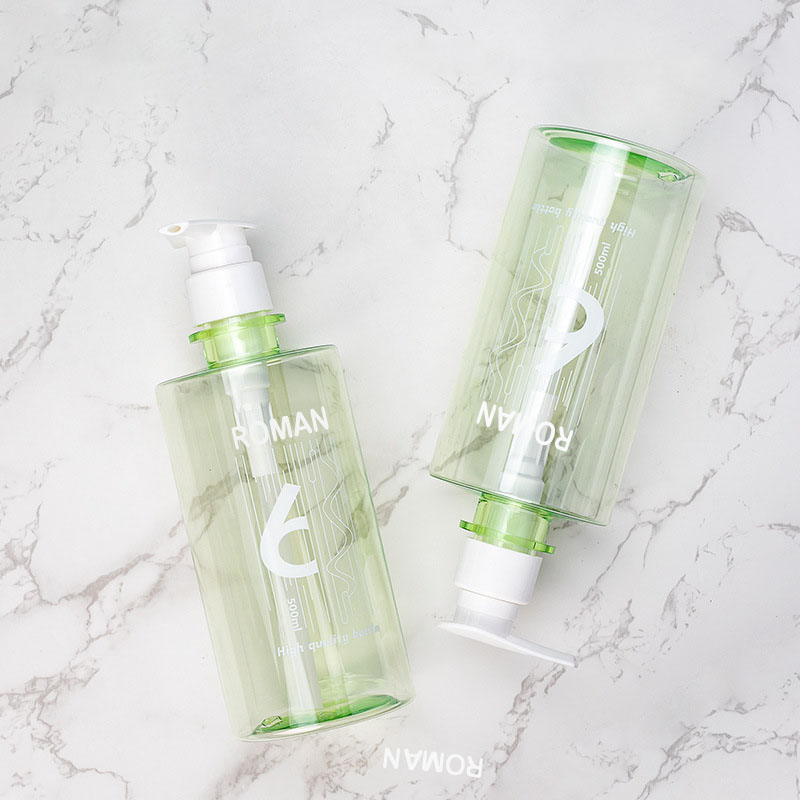 Yeşil Plastik PET Cilt Bakımı Yüz Temizleyici Yağ Vücut Fırçalayın Yıkama Losyonu Saç Spreyi Şampuan ve Saç Kremi Pompa Şişeleri Seti Yeşil Plastik PET Cilt Bakımı Yüz Temizleyici Yağ Vücut Fırçalayın Yıkama Losyonu Saç Spreyi Şampuan ve Saç Kremi Pompa Şişeleri Seti