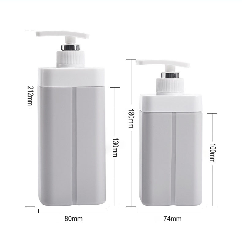 Yüksek Kapasiteli 500ml 800ml Plastik Ambalaj Şişeleri Cilt Bakımı Losyonu Saç Toniği Konteyner Boş Şampuan ve Saç Kremi Şişesi Yüksek Kapasiteli 500ml 800ml Plastik Ambalaj Şişeleri Cilt Bakımı Losyonu Saç Toniği Konteyner Boş Şampuan ve Saç Kremi Şişesi