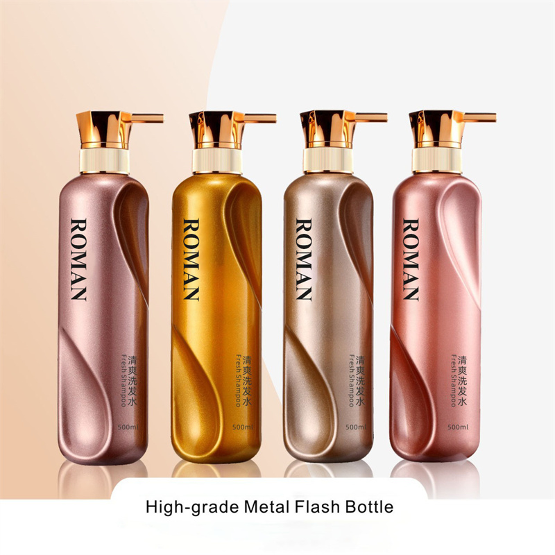 Yenilik 300ml 500ml 750ml Spiral Yüzey Şampuanı Vücut Losyonu Şişesi Yüz Maskeleri Temizleyici için Mono Ambalaj