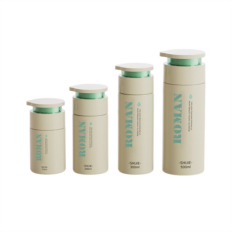 Yuvarlak Düz Omuz Cilt Bakım Kremi Şişesi 150ml 200ml 300ml 500ml Bebek Losyonu Kremi Ambalaj Şampuanı ve Vücut Yıkama El Kremi Şişeleri Yuvarlak Düz Omuz Cilt Bakım Kremi Şişesi 150ml 200ml 300ml 500ml Bebek Losyonu Kremi Ambalaj Şampuanı ve Vücut Yıkama El Kremi Şişeleri