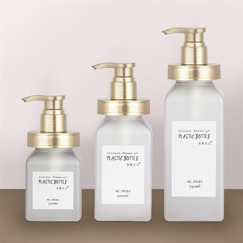 300ml 500ml 700ml Lüks Kozmetik Ambalaj Buzlu Yumuşak Yüzey Dokunmatik Sıkma Vücut Losyonu Yıkama Otel Şampuan Şişeleri Altın Gül Pompalı 300ml 500ml 700ml Lüks Kozmetik Ambalaj Buzlu Yumuşak Yüzey Dokunmatik Sıkma Vücut Losyonu Yıkama Otel Şampuan Şişeleri Altın Gül Pompalı