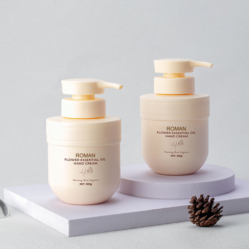 Dayanıklı Boş Plastik PE Vücut Yıkama Şişesi Cilt Bakımı Ambalaj Yumuşak Dokunuş Bebek Şampuanı Şişesi Vücut Losyonu Şişesi 300 ml