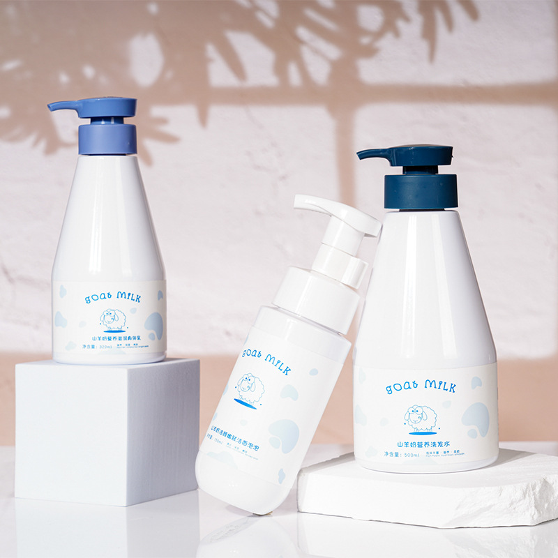 Özel Etiket 300ml 500ml Saf Beyaz PET Plastik Şişe Beyazlatıcı Krem Losyon Pompalı Nemlendirici Süt Losyonu Özel Etiket 300ml 500ml Saf Beyaz PET Plastik Şişe Beyazlatıcı Krem Losyon Pompalı Nemlendirici Süt Losyonu