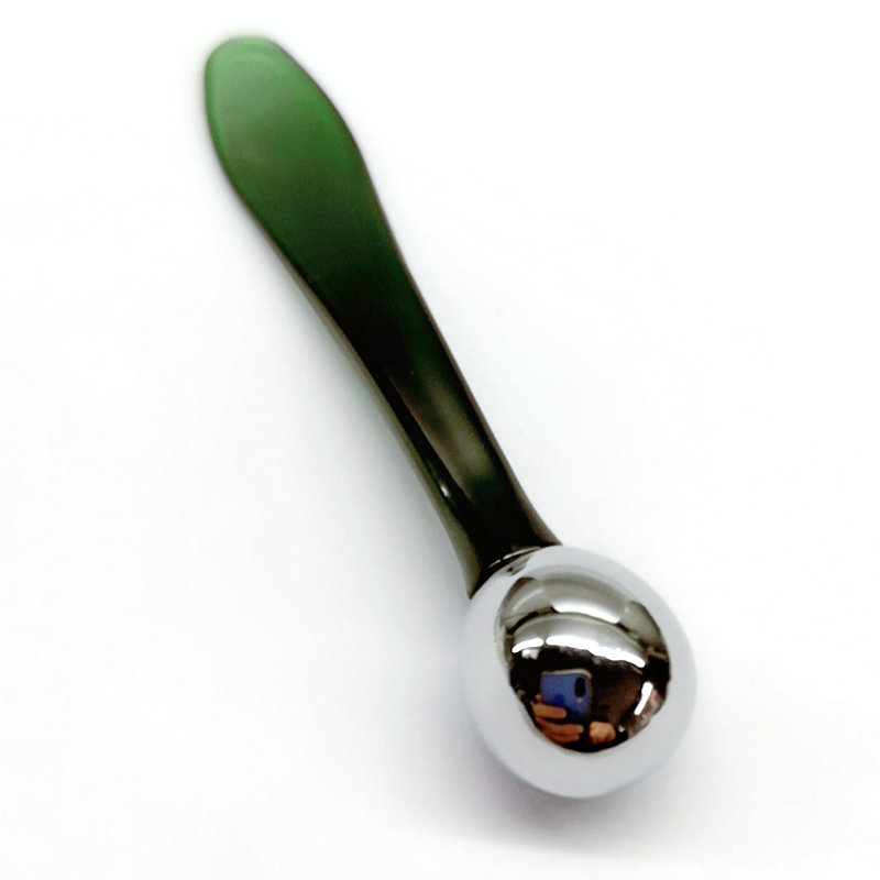 Göz Kremi Masaj Rulo Yüz Yüz Makyaj Kaşık Kaşık Gül Altın Mini Metal Paslanmaz Çelik Kozmetik Spatula