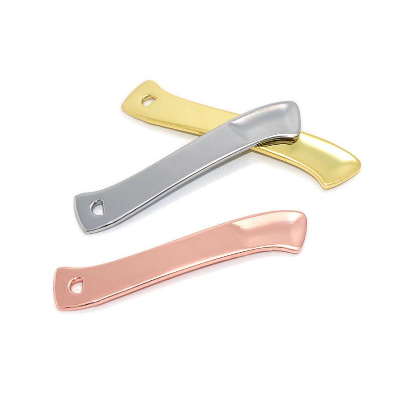 Altın Metal Mini Küçük Yeniden Kullanılabilir Krem Kozmetik Spatula Kaşık