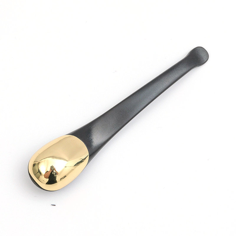 Altın Gümüş Kozmetik Spatula Kepçe Yüksek Kaliteli Metal Yüz Göz Kremi Kaşık Güzellik Makyaj Yüz Maskesi Kaşık