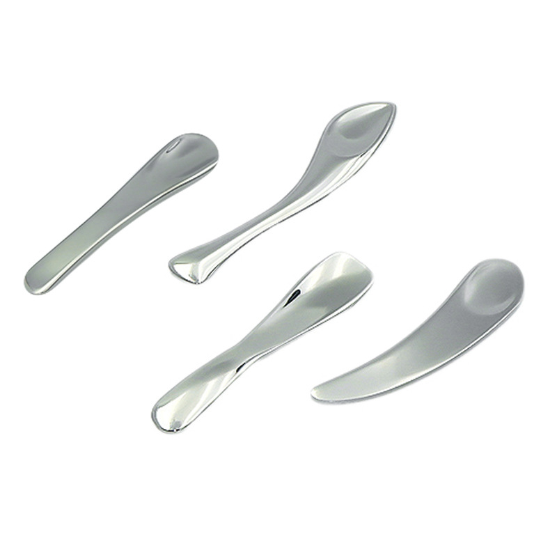 Mini Kozmetik Spatula Paslanmaz Çelik Yüz Kremi Metal Spatula Yeni Tasarım Yüz Spatula Maskesi