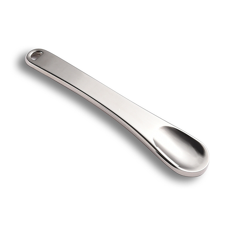 Mini Makyaj Karıştırma Spatulası Metal Kozmetik Kaşık Spatula Mini Makyaj Karıştırma Spatulası Metal Kozmetik Kaşık Spatula
