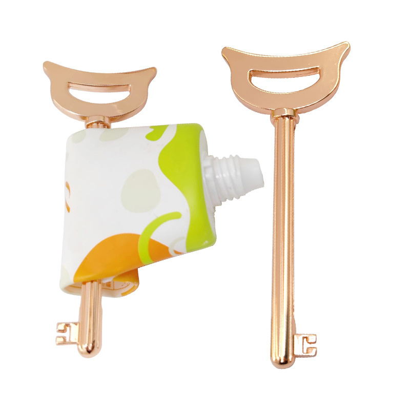 Diş Macunu Kozmetik Krem Renk Paketi İçin Anahtar Şekilli Çinko Alaşımlı Tüp Sıkacağı Benzersiz Tasarımı Diş Macunu Kozmetik Krem Renk Paketi İçin Anahtar Şekilli Çinko Alaşımlı Tüp Sıkacağı Benzersiz Tasarımı