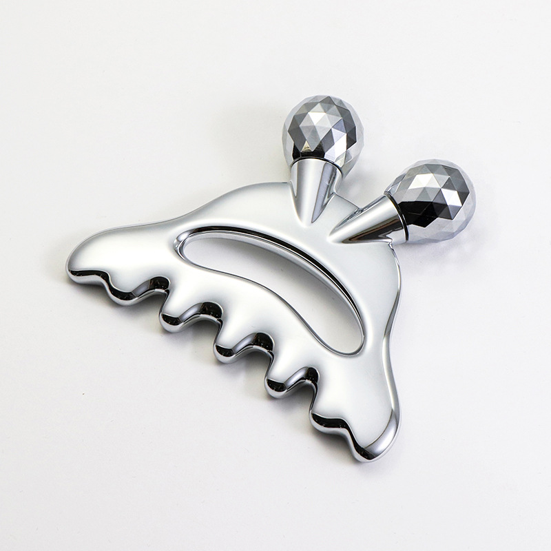 Baş Masajlı Çinko Alaşımlı Yüz Masaj Silindiri Baş Masajlı Çinko Alaşımlı Yüz Masaj Silindiri