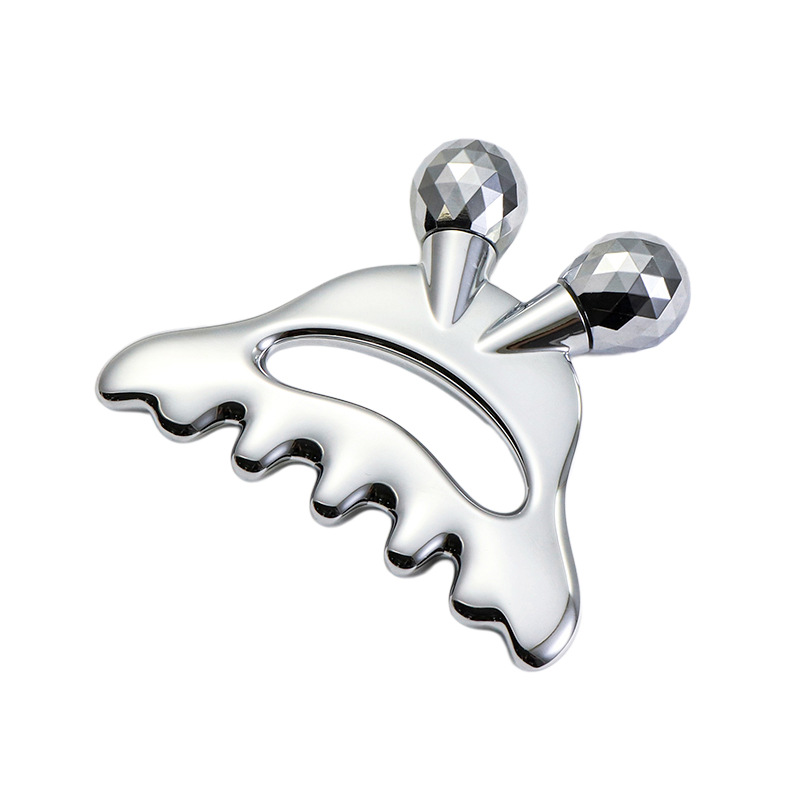 Baş Masajlı Çinko Alaşımlı Yüz Masaj Silindiri Baş Masajlı Çinko Alaşımlı Yüz Masaj Silindiri