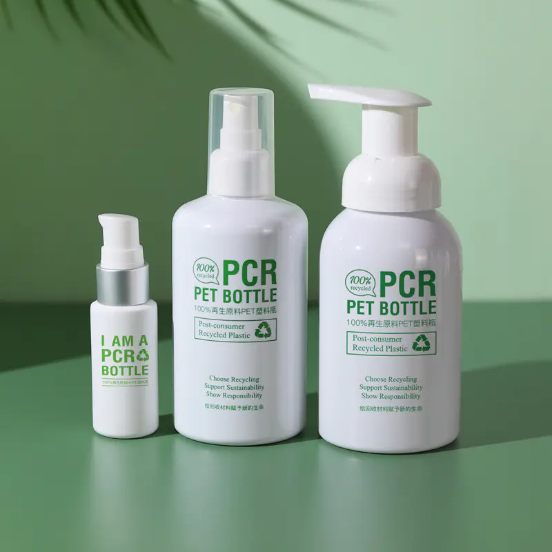 PCR Kozmetik Şişe ile rPET Kozmetik Şişe arasındaki fark nedir?